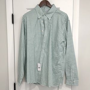 Brooks Brothers green check sports shirts. New with tags. Regular X-Large